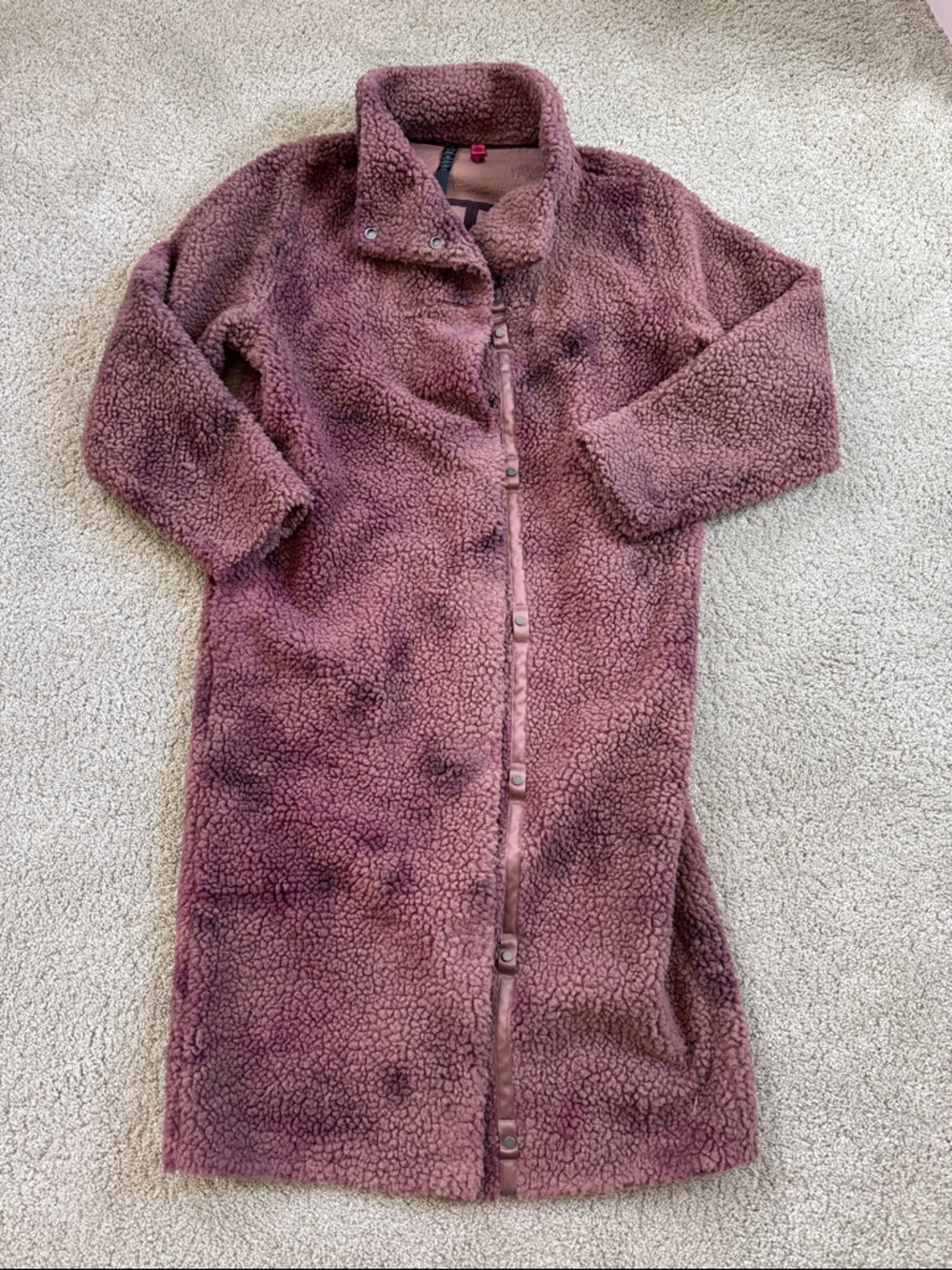 LULULEMON LAB Tie Dye Sherpa Long Jacket 6/S